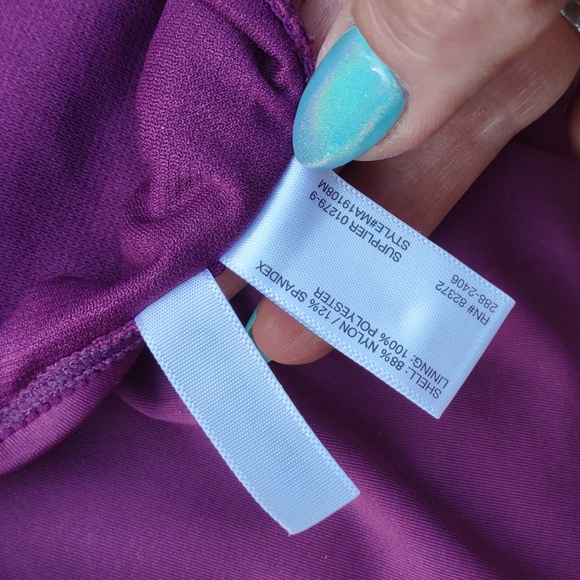 Bathing Suit. Strappy one piece. Size L. - Picture 9 of 10